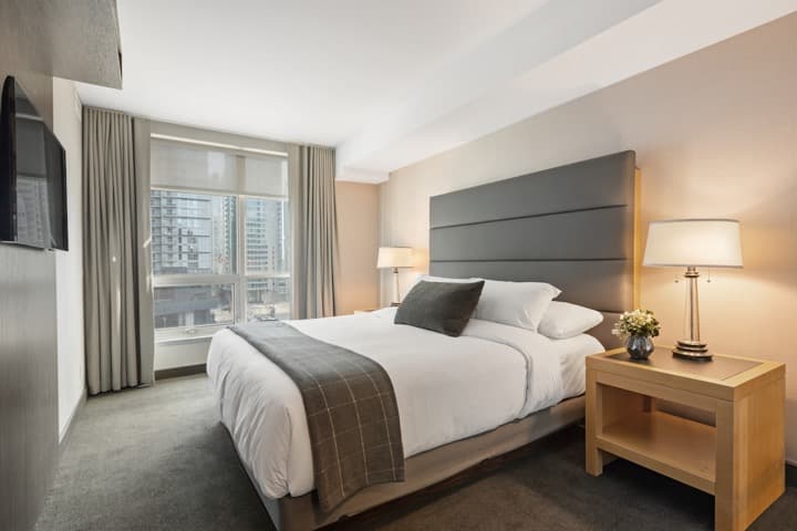 A deluxe room prepared for a celebration